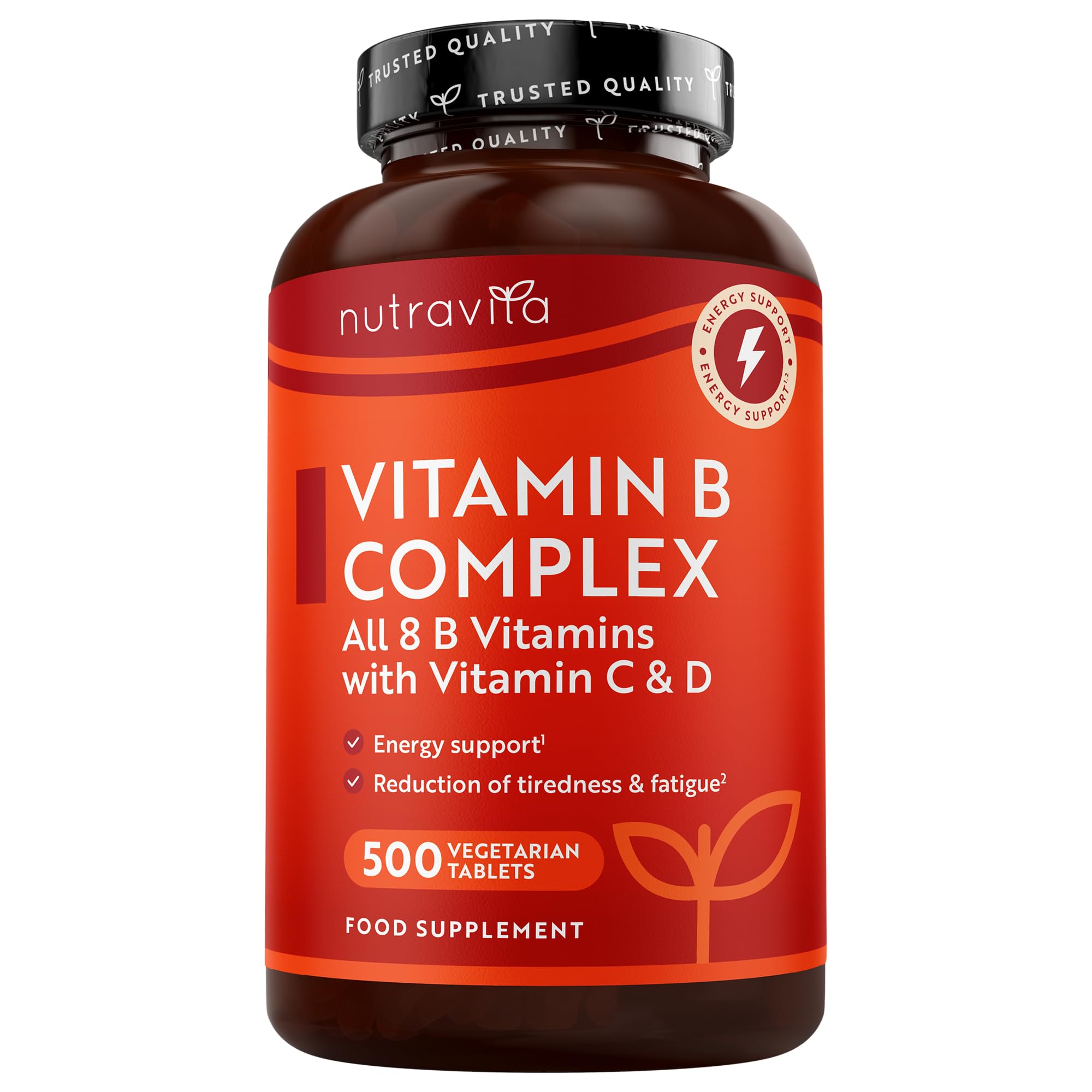 Nutravita Vitamin B Komplex mit Vitamin C + D + Biotin