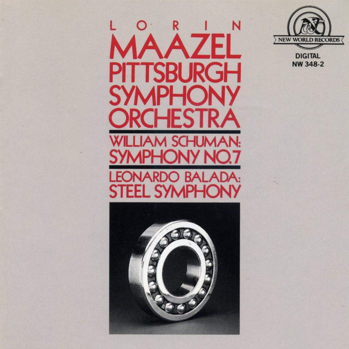 Schuman: Symphony No.7, Balada: Steel Symphony