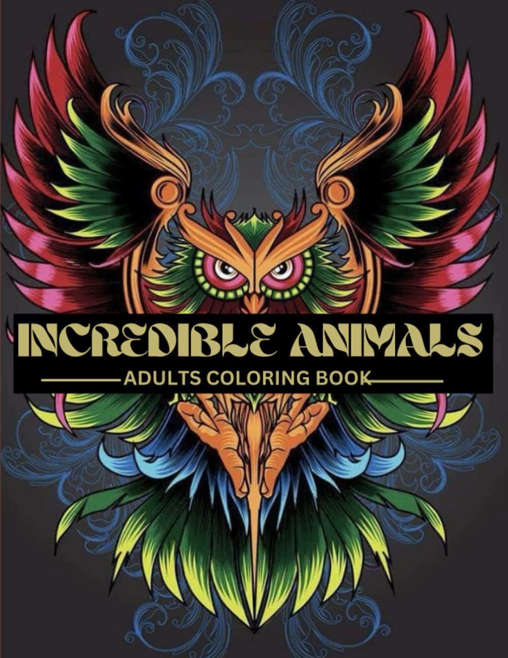 Livre coloriage adulte animaux mandala pour vos moments de détente le soir à la maison