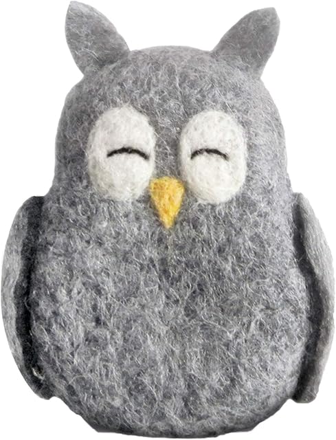 Needle Felting Kit Set, Create Your Own Felted Owl, DIY Craft, Make Your Own, Home, Children And Adults Hobby