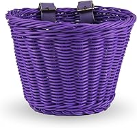 Vista 8 de EIRONA Bike Basket for 12-16 Kids Bicycle, Balance Bike, Tricycle,Scooter with DIY Decal