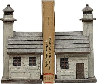 Lighthouse Bookends, Set of 2, Gray