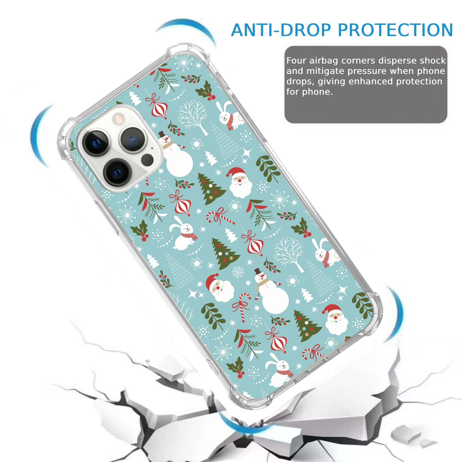 Amazon.co.jp: Rambulgkt クリスマスツリー サンタ 雪だるま ウサギ