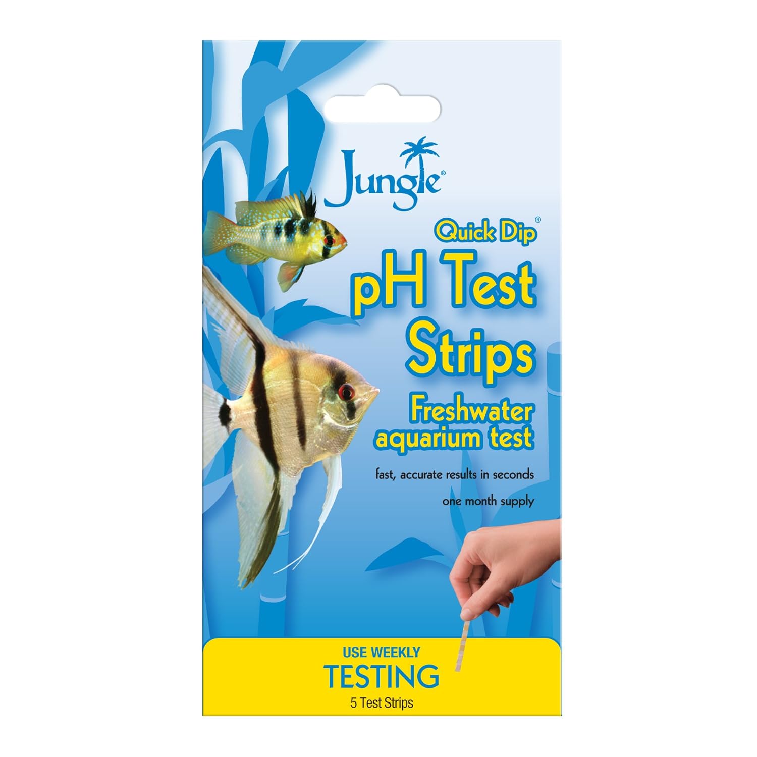 Amazon Jungle Quick Dip pH Test Strips, by Jungle 試験紙 産業・研究開発用品 通販