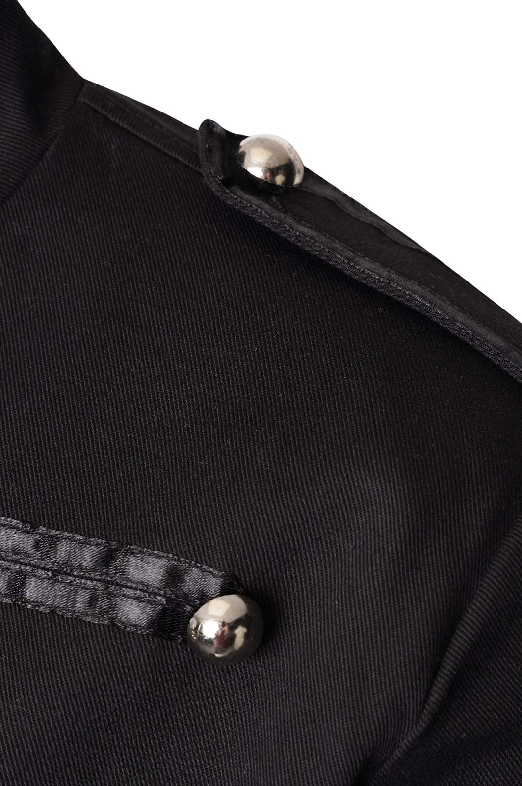 Ro Rox Herren Militäroffizier Hussar Schlagzeuger Musik Festival Parade Jacke