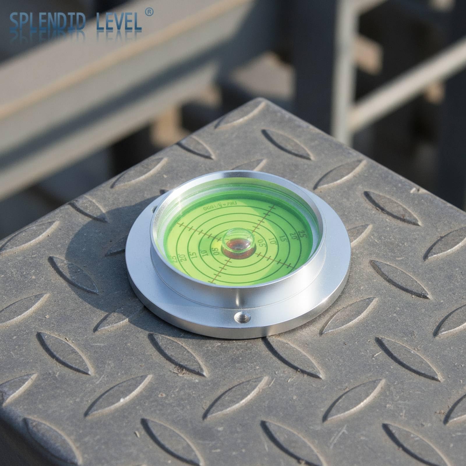 Circular con Brida Circular Ligero Herramienta para Maquinaria Industrial, Verde, 0.5-2.5 Grados