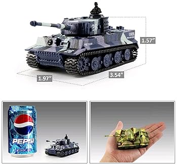 Amazon.com: Cheerwing 1:72 German Tiger I Panzer Tank Remote