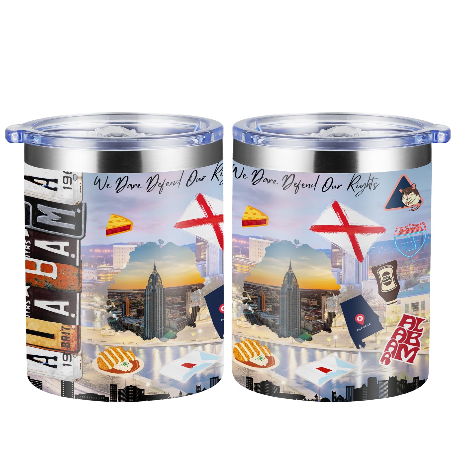 Amazon.com: SMLIXE 12oz Coffee Mug Alabama State Insulated Coffee Cups,  United States Map Travel Mug Landmark, Birthday Gifts Cute Mugs with Lid  and Straw Mothers Day Gifts : Home & Kitchen