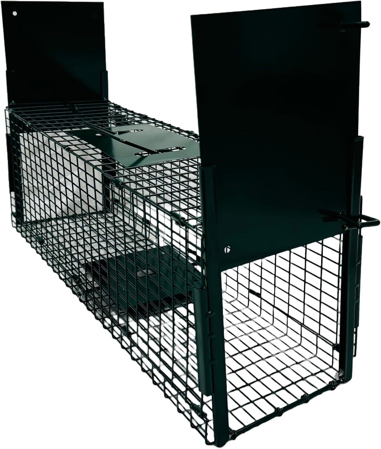 Juego de 5 trampas para animales (60 cm, acero para ratones, ratas y otros roedores, tamaño plegable, económico y reutilizable, para uso interior y exterior, 60 x 18 x 20 cm, marca francesa