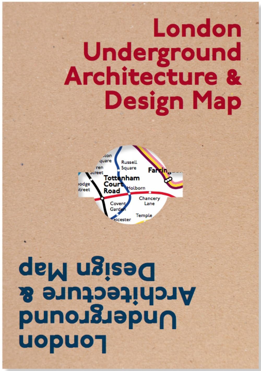 London Underground Architecture & Design Map: 1 (Public Transport Architecture & Design Maps by Blue Crow Media)