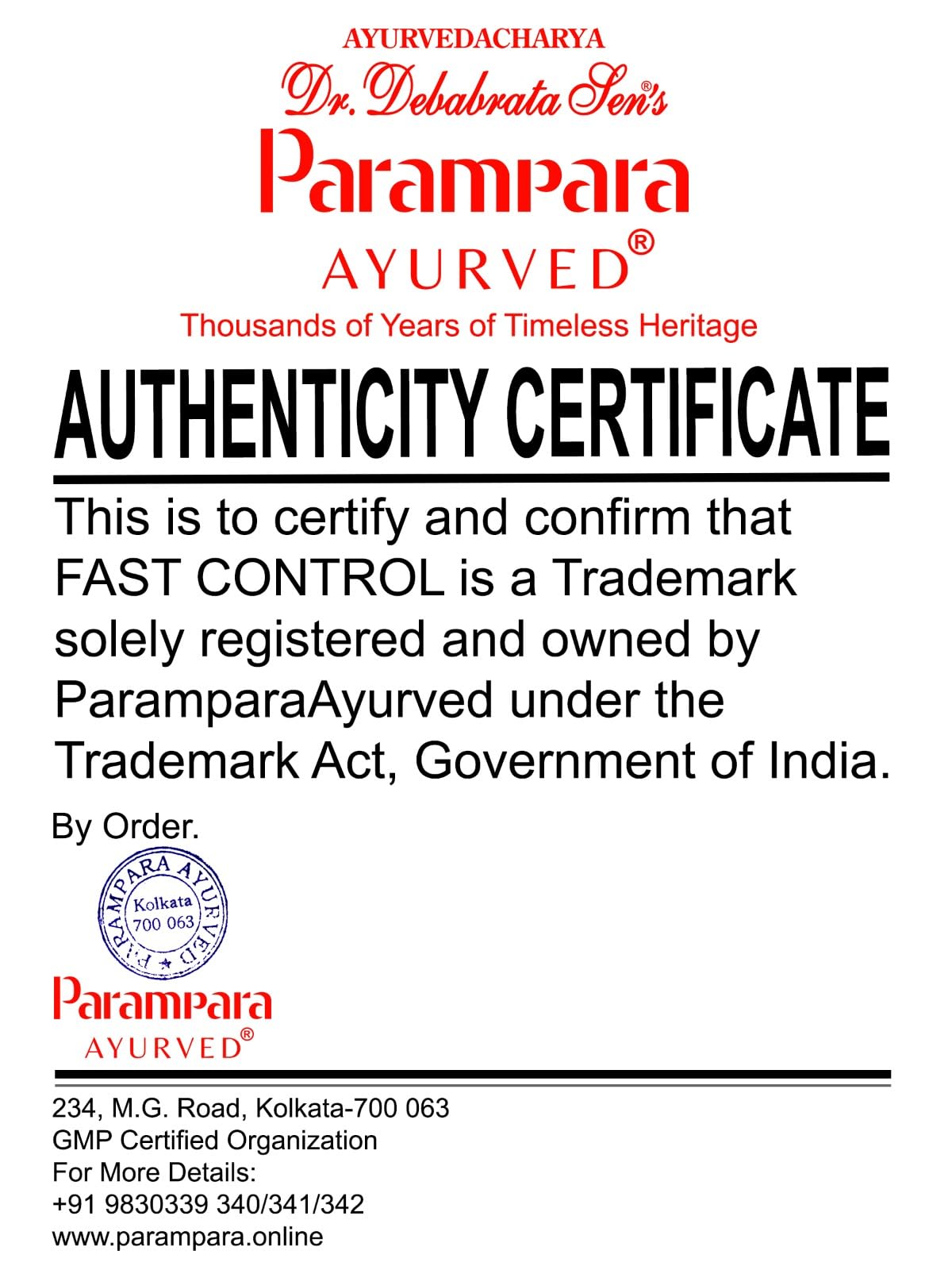 Parampara Ayurved Fast Control | Diabetes Care 100g — Amazon image 4