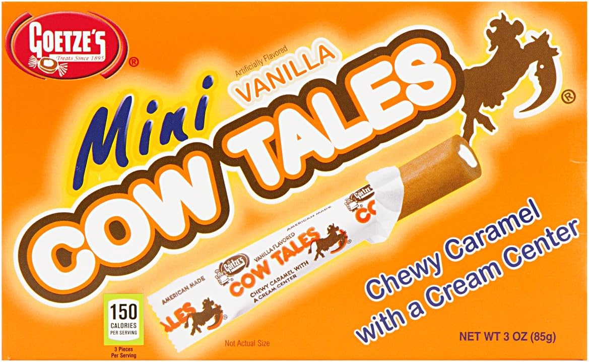 Mini Cow Tales 3 Oz Theater Box