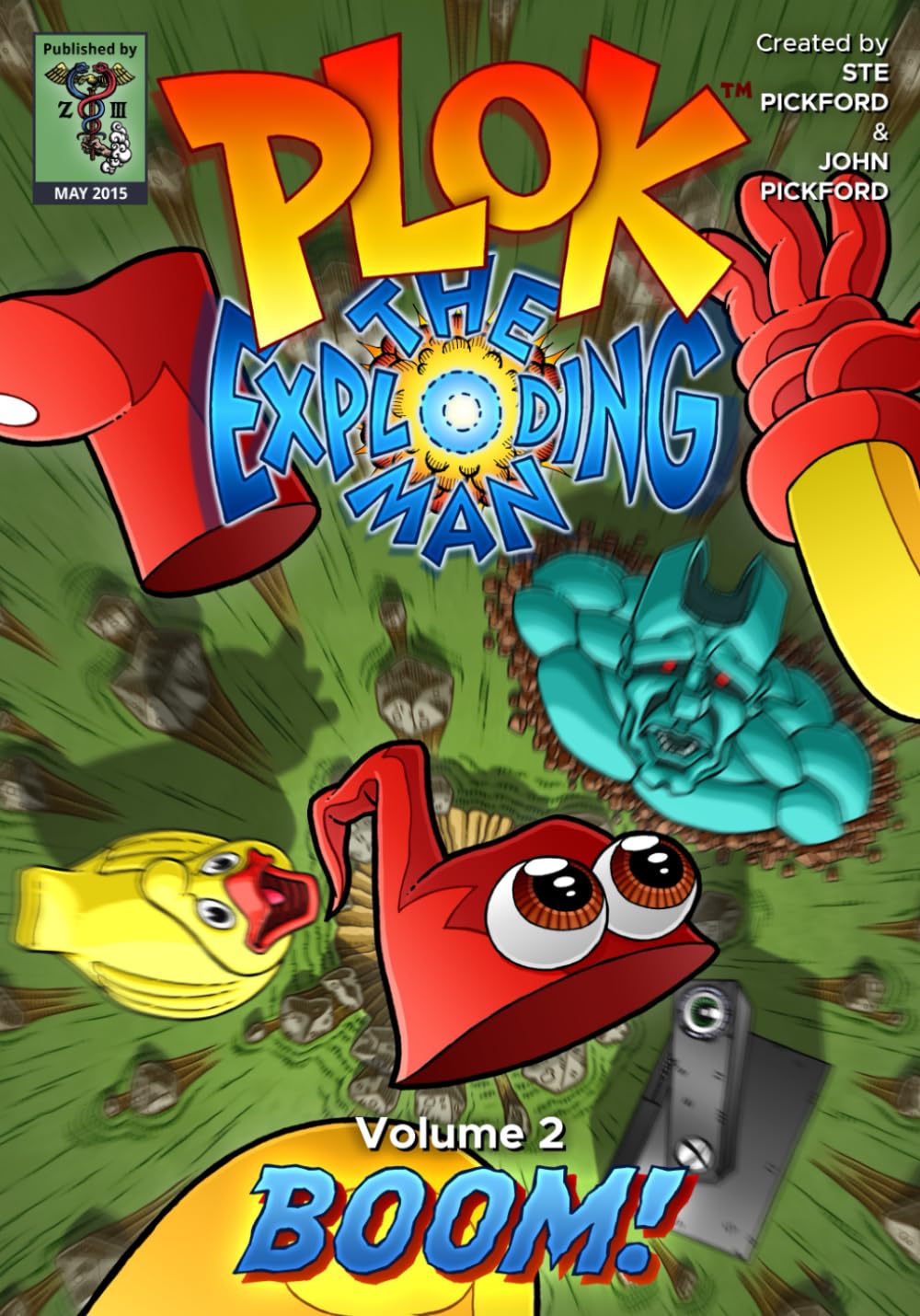 Plok The Exploding Man: Volume 2: Boom! (Plok The Exploding Man, The Comic Strip)