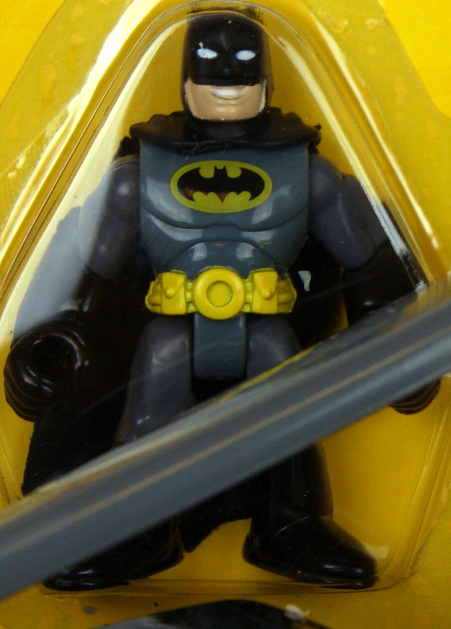 Fisher-Price Imaginext DC Super Friends dc Super Friends Set regalo – Include minifigure Batman, Robin & Bane e 3 veicoli e accessori