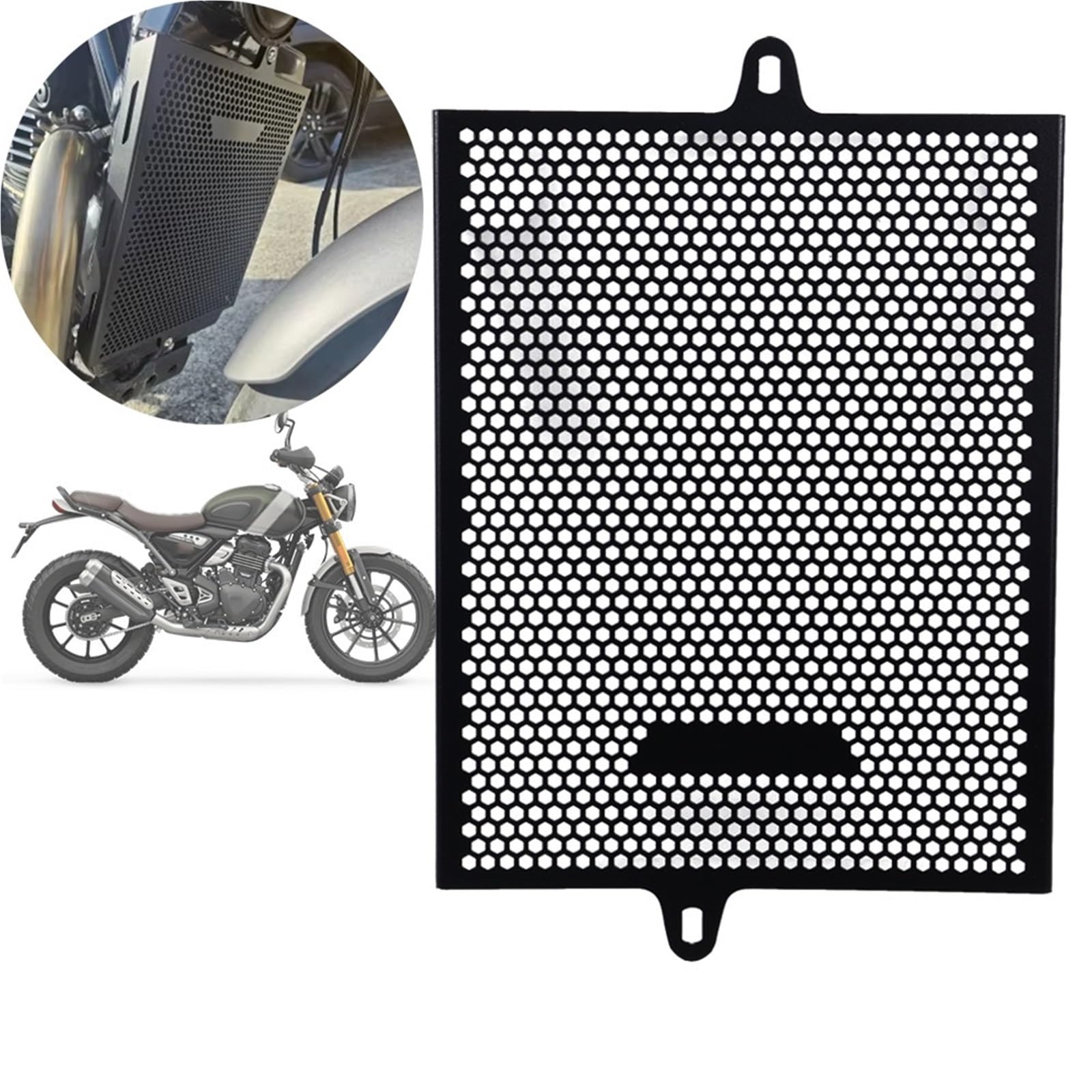 Siatka na chłodnicę motocykla Pasuje Do Tr&iumph Speed ​​400 Scrambler 400X2024 Osłona Chłodnicy Osłona Grilla