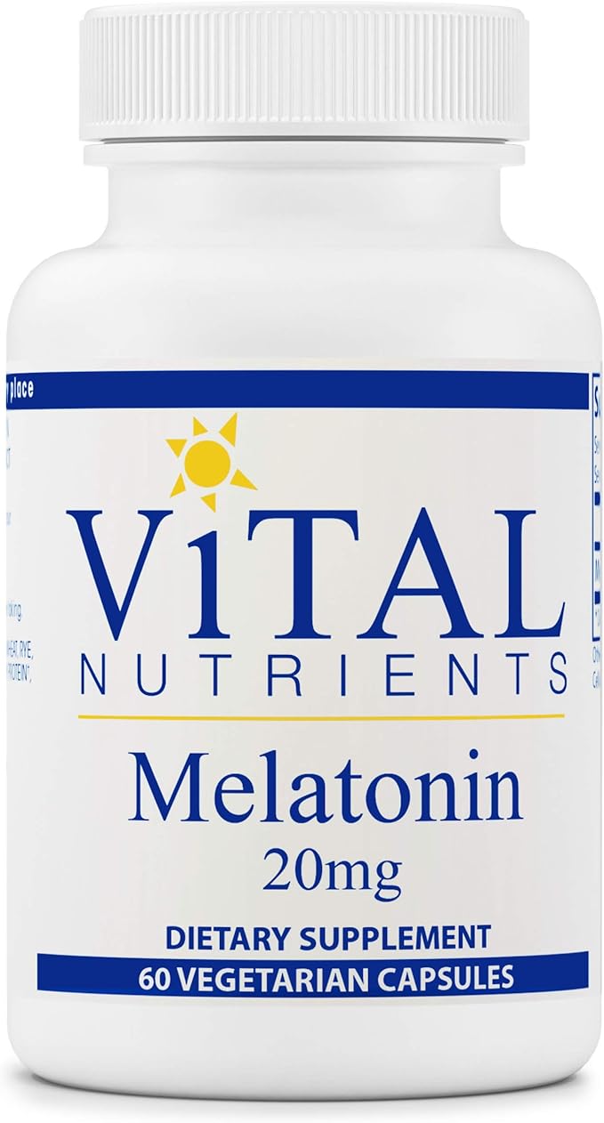 Vital Nutrients Melatonin (Melatonina) Sleeping Aid