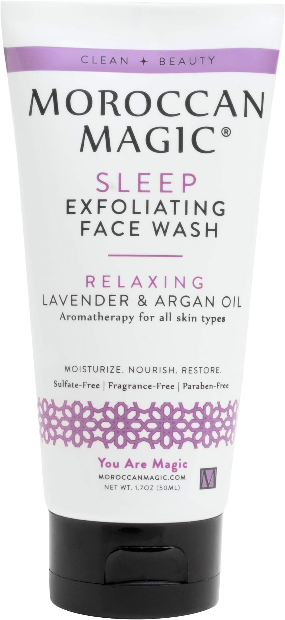 Sleep Exfoliating Face Wash | Clean Beauty | Sweet Lavender | Vegan | Cruelty-Free