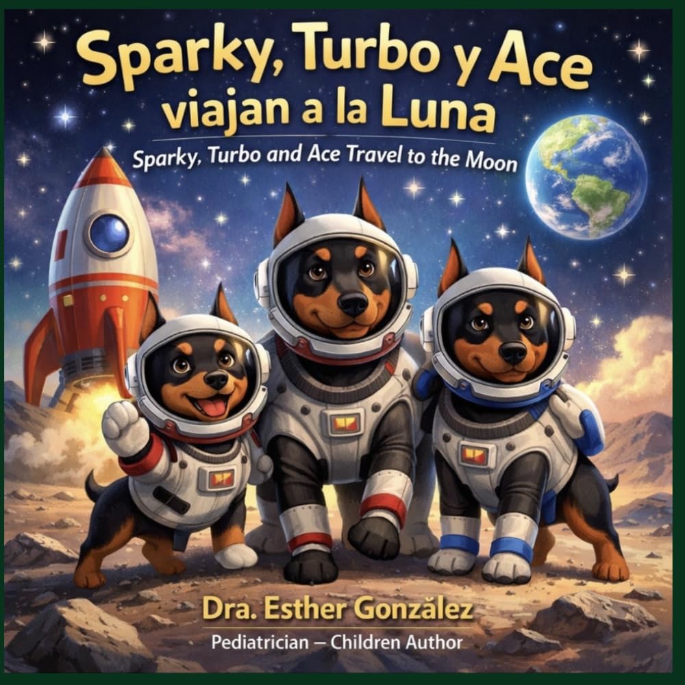 Sparky, Turbo y Ace viajan a la Luna / Sparky, Turbo y Ace Travel to the Moon (Tres Amigos, Mil Aventuras: Sparky, Turbo y Ace)