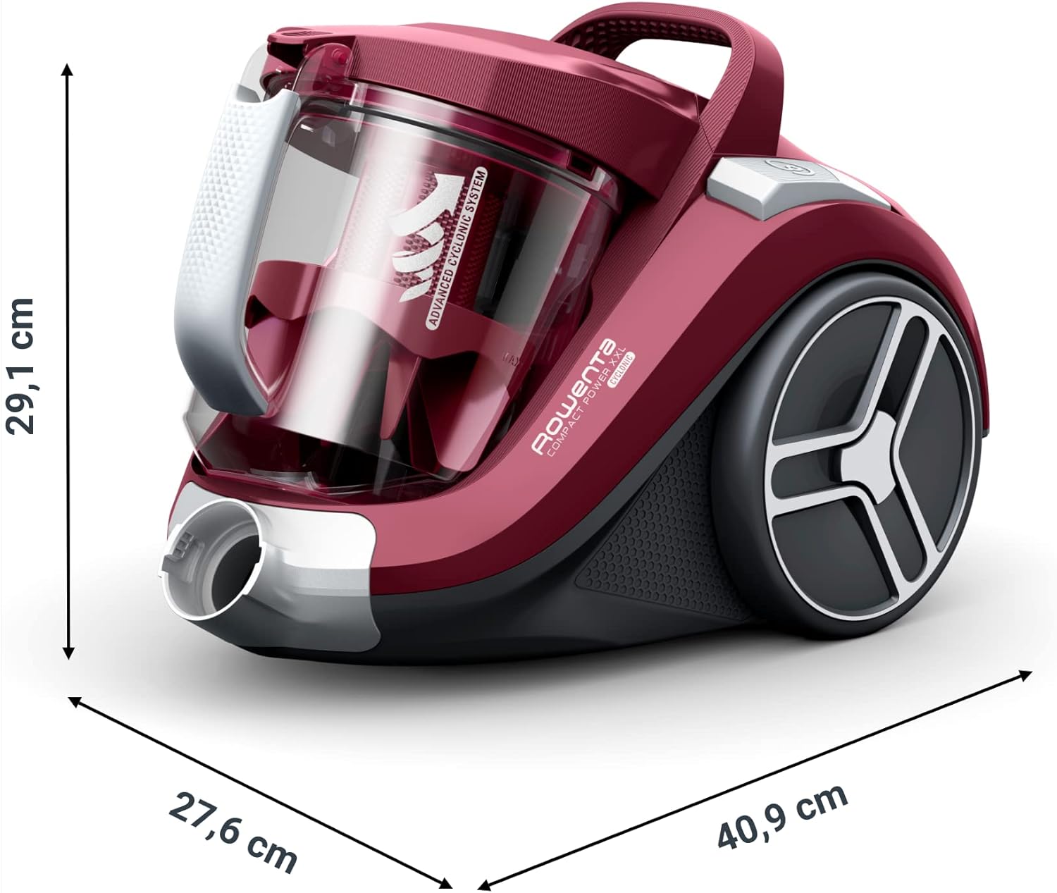 Dimensions of Rowenta Compact Power XXL Vacuum Cleaner