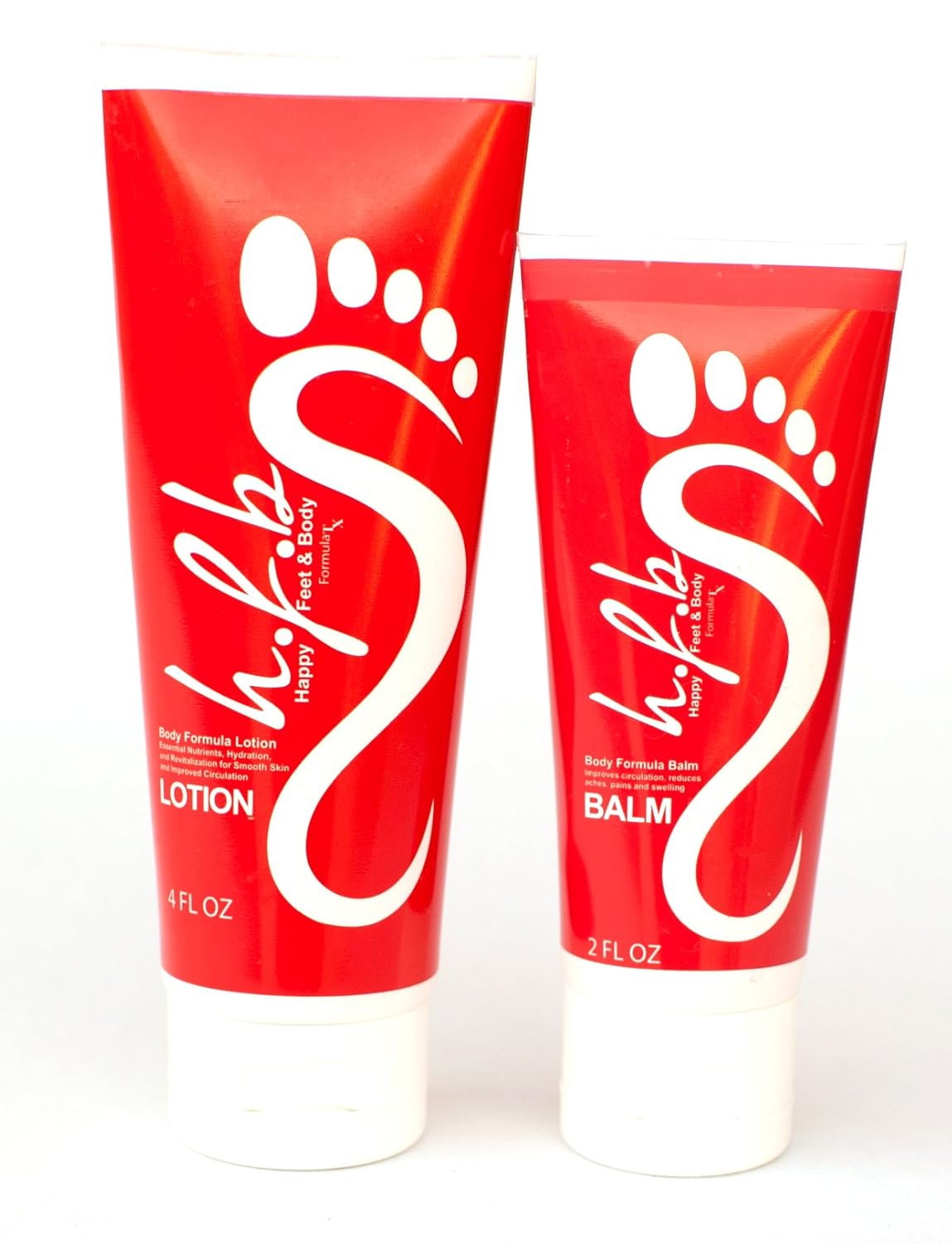 Happy Feet & Body Formula Balm and Lotion Bundle