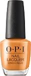 OPI Nail Lacquer Classic Nail Polish Colors | Yellow & Orange Shades | Crème, Shimmer, and Glitter Chip Resistant Nail-Polish | Fast Drying, Streak-free Formula
