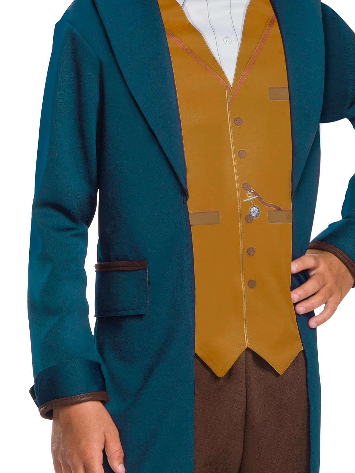 Rubie's Disfraz oficial de Fantastic Beasts Warner Bros Newt Scamander para niños, disfraz infantil