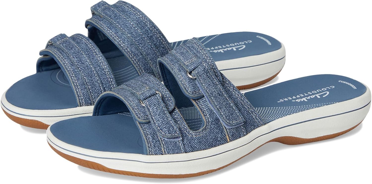 Clarks Women’s Breeze Piper Slide Sandal