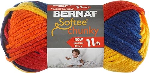 Miniatura 2 de Estambre Bernat. Compra en volumen de estambre Softee Chunky Ombre (paquete de 6 unidades).