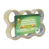 Duck Brand Standard Packaging Tape Refill Rolls, 1.88 in x 54.6 Yds 6 Rolls – view 1