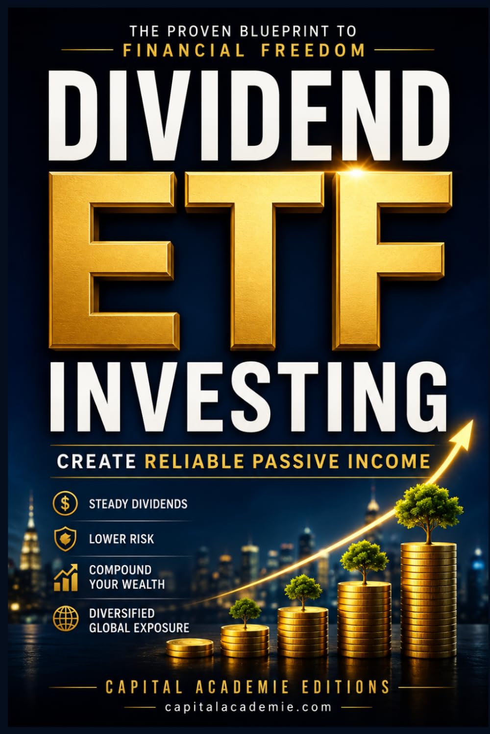 Dividend ETF Investing: Create Reliable Passive Income and Financial Freedom: Build Wealth. Earn Passive Income. Achieve Financial Freedom. #ETF, #Investing, #Dividend