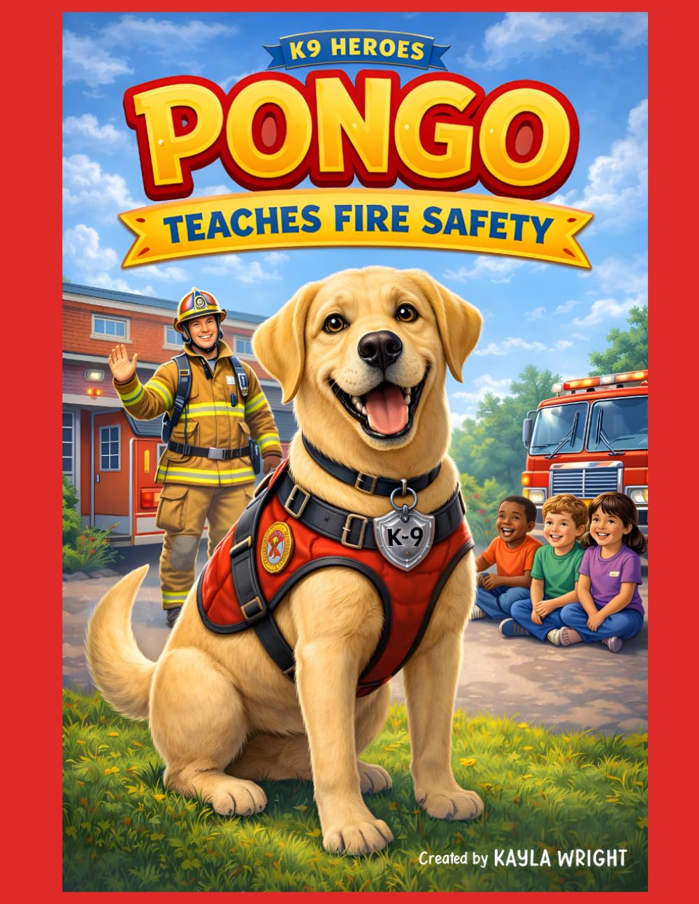 Pongo Teaches Fire Safety (K9 Heroes Series)