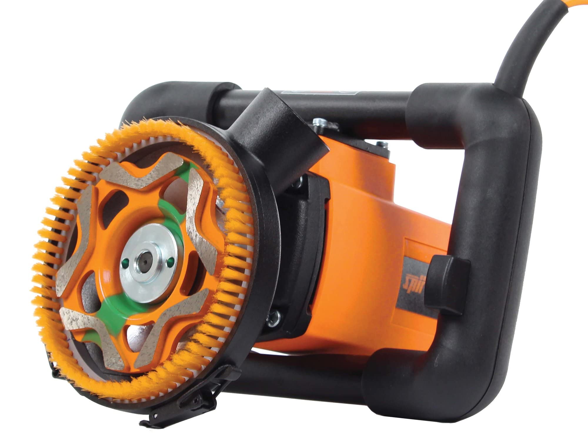 Spit SG 125 E, polisseuse professionnelle rotative, 1800W, orange