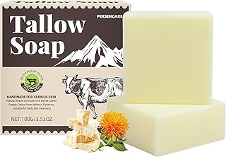 Barra de jabón natural de sarga de res para h...