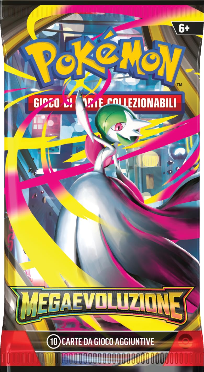Pokémon: espositore di buste dell’espansione Megaevoluzione del GCC Pokémon (18 buste di espansione) - Esclusiva Amazon