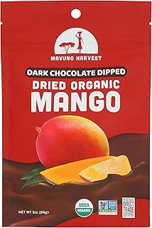 Mavuno, Chocolate Dipped Mango, 3 Ounce