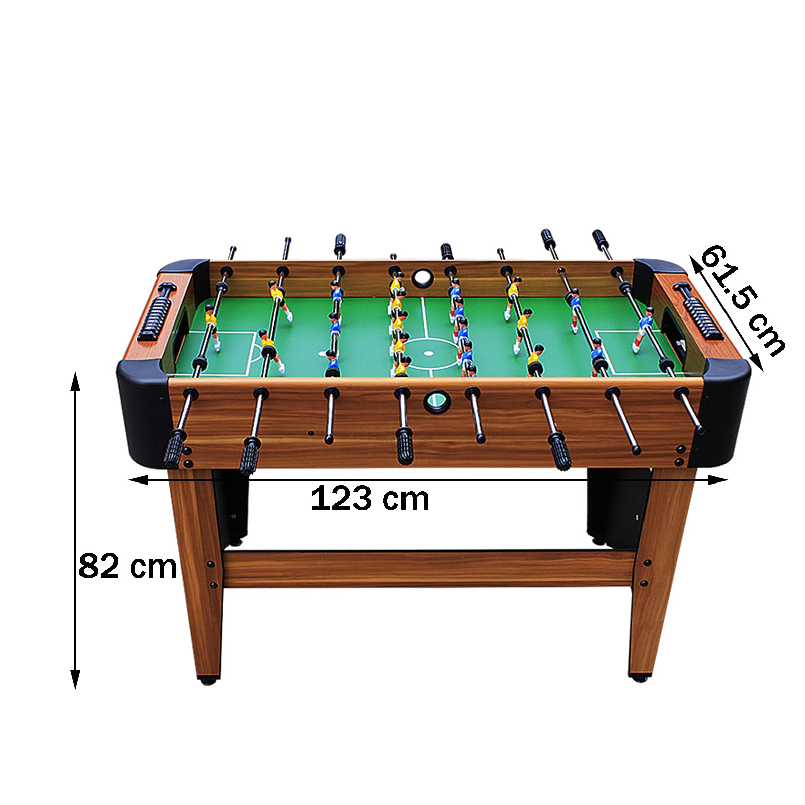 テーブルサッカー マルチプレイヤー木製サッカーテーブルゲーム 
