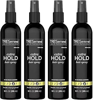 TRESemmé Tres Two Spray with Extra Hold Non-Aerosol Hairspray, 10 oz, Extra-Firm Control, Strong Hold with Touchable Feel,...