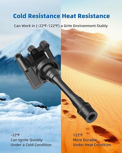 Vista 1539 de ECCPP Bobinas de encendido portátiles de repuesto para automóvil compatibles con Infiniti I30/para Nissan Maxima 3.0L V6 2000-2001 Reemplazo