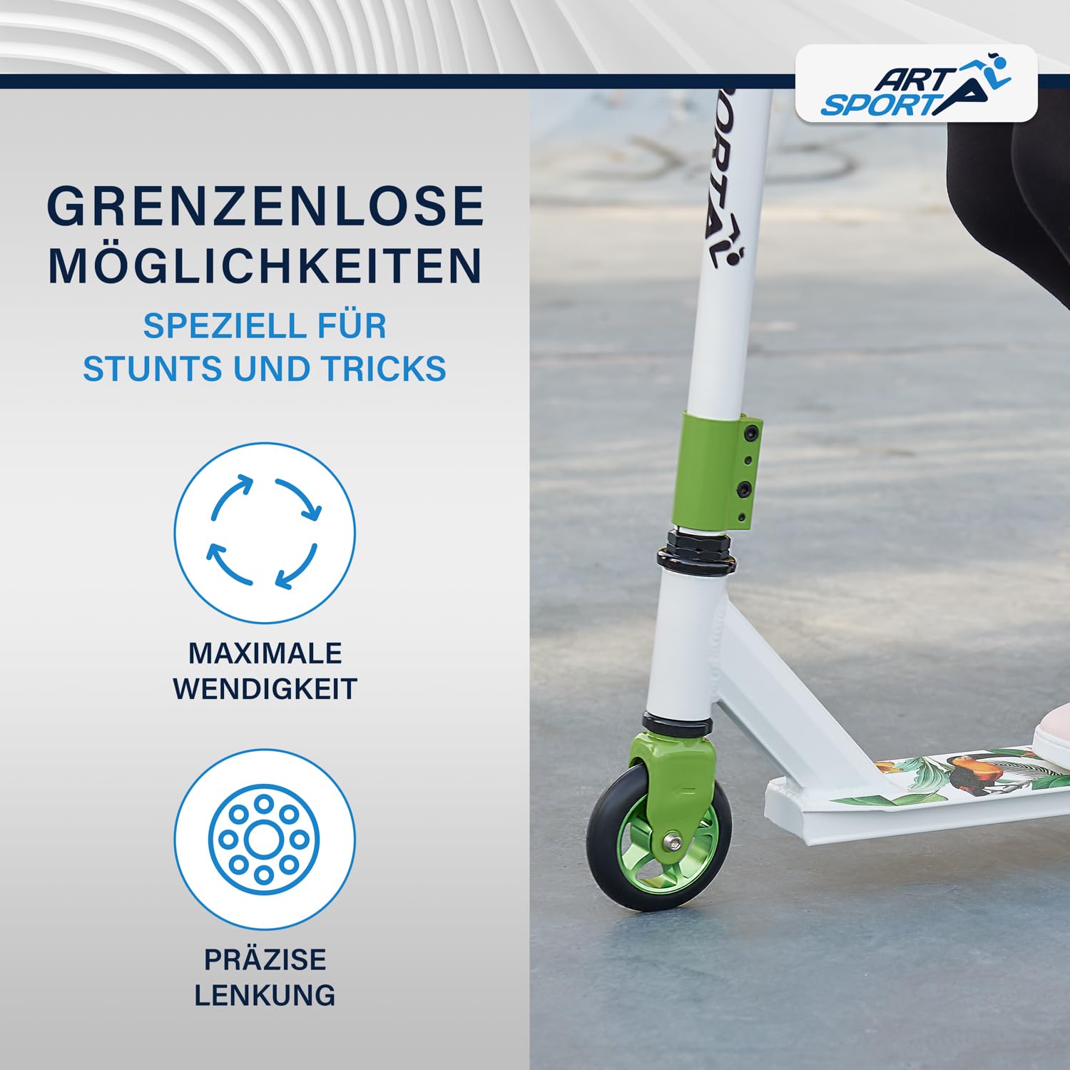 Stunt Scooter Gravity - Leuke step voor kinderen en tieners – Apollo Funsport Nederland