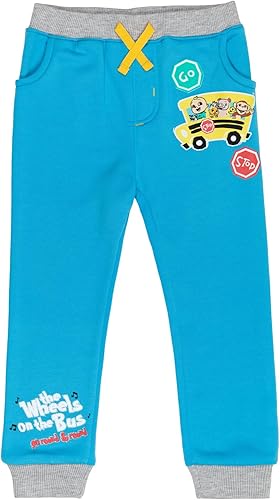 Miniatura 4 de CoComelon JJ - Paquete de 2 pantalones deportivos de forro polar para bebés y niños pequeños