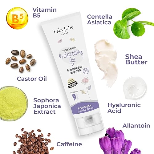 Miniatura 2 de Gel reafirmante - por Baby Jolie Paris  Mom Care - Gel reafirmante después del embarazo crema estomacal apretadora  7 onzas  698oz