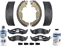 Vista 15 de Detroit Axle - Pastillas de freno delanteras para Nissan Pathfinder Frontier D21 720 Pickup Subaru SVX Pastillas de freno de cerámica con reemplazo