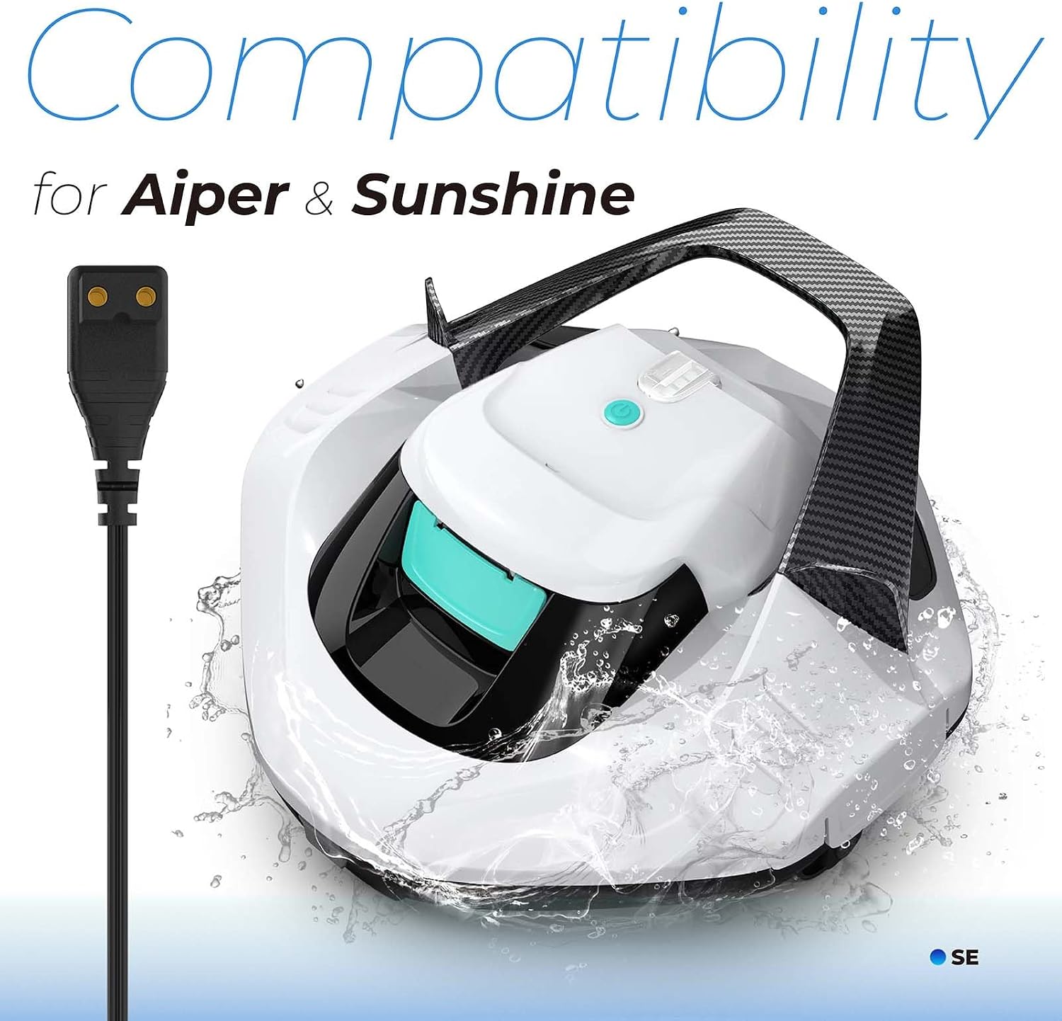 12.6V Pool Vacuum Charger Compatible with Aiper Seagull 1000 600 image 5