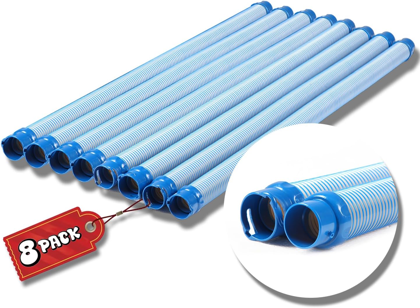 Pool Cleaner Hose for Zodiac MX6 MX8 Replacement Parts, 39 Inch R0527700 Twist Lock Pool Vacuum Hose,One Year Warranty (10pack)