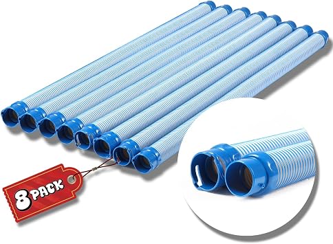 Pool Cleaner Hose for Zodiac MX6 MX8 Replacement Parts, 39 Inch R0527700 Twist Lock Pool Vacuum Hose, 8pack