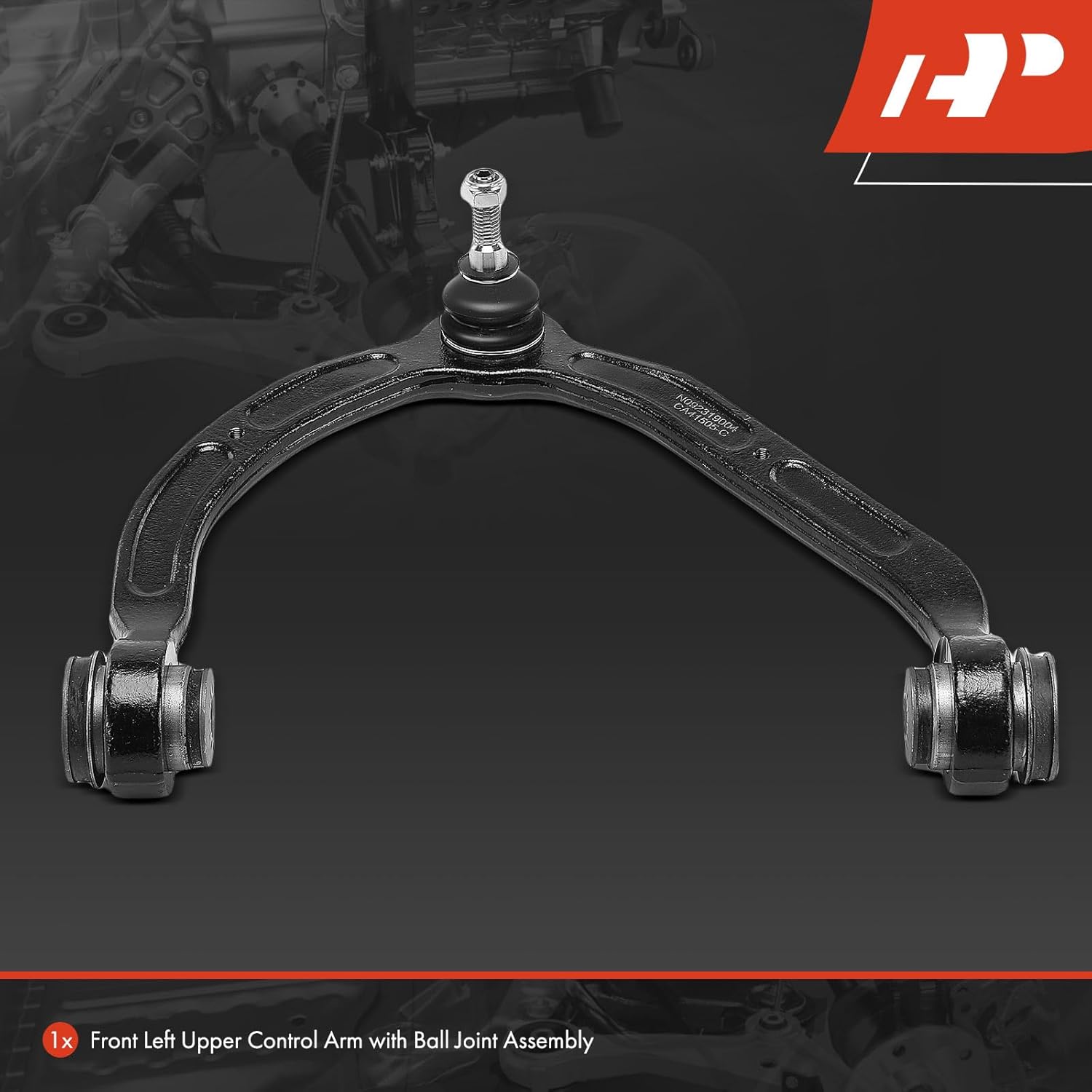 A-Premium Front Left Upper Control Arm, with Ball Joint & Bushing, Compatible with Chevrolet Silverado 2500 1999-2000, Express 2500 2003-2020, Express3500/4500 & GMC Sierra 2500, Savana 2500/3500/4500