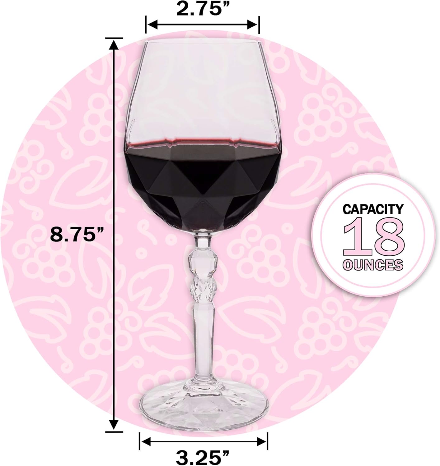 HISTORY COMPANY The Meditation Wine Glass – Designed by Luigi Veronelli for Slow, Mindful Sipping – Handcrafted Italian Crystal (Gift Box Collection)
