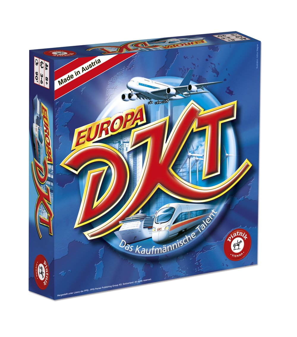 Piatnik 6373 "DKT - Europe Board Game