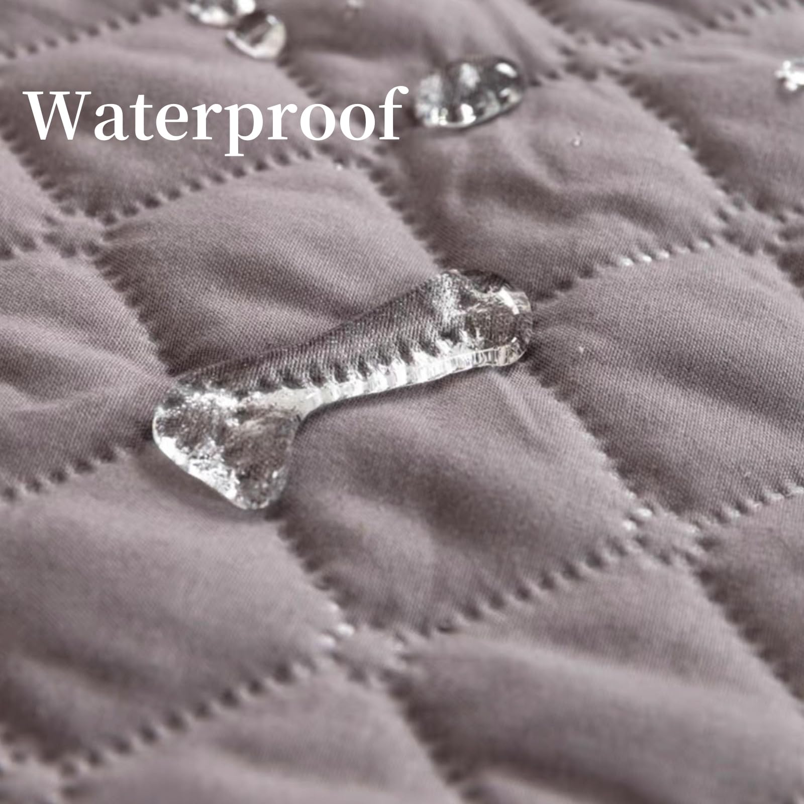 Couverture Imperméable pour Chien, Tapis de Chien Robuste Protection Canapé Lit Voiture Antidérapants, Lavable en Machine, Idéale pour Grandspetits Chiens (Kaki,200x260 cm)