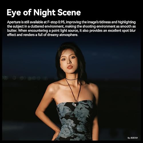 Vista 38 de Brightin Star Lente de cámara sin espejo de enfoque manual de gran apertura F0.95 APS-C de 1.378 in, apto para Canon RF-Mount EOS RP, R, R5, R7, R6